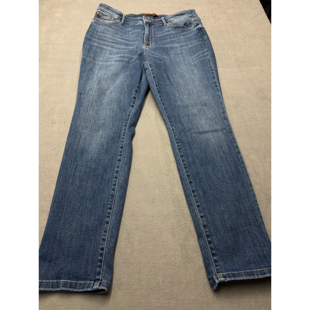 Judy Blue Los Angeles Boyfriend Jeans Medium Wash Straight Leg JB82662DK 15/32
